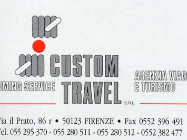 Custom Travel – Farvi viaggiare, la nostra professione.